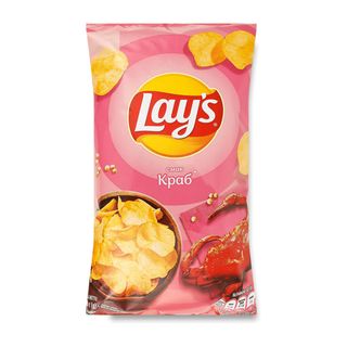 Чіпси Lays зі смаком Краба (95г)