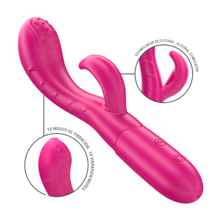Samba - Vibrador Con Lengua Estimuladora 19cm