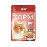 Корм 100 г Розумний вибір консервований для дорослих котів з яловичиною м/уп