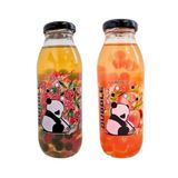 Напій 300 мл BUBBLE VOMOND безалкогольний, негазований зі смаком персику/малини, ск/бут