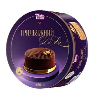 Тоpт 450г TARTA повітряно-арахісовий Вишуканий грильяжний п/уп