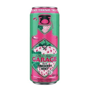 Пиво 0,48 л GARAGE Selth&Riley's taste Pineberry and mint ж/б