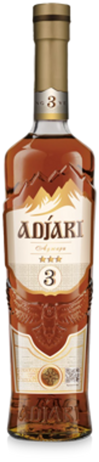 Коньяк Аджарі 3* 0.5л /Грузія/