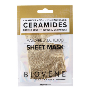 Biovene Maschera Viso in Tessuto Barrier-Boost con Ceramidi 20ml