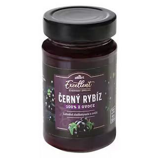 Džem crna ribizla 100% Excellent 230g
