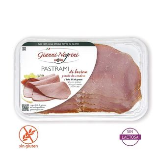 Gianni Negrini Pastrami Ahumado Envase 80 G
