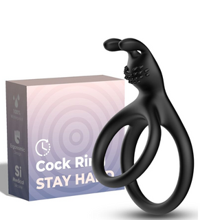 Bunny - Anillo Doble Rabbit Estimulador Clítoris