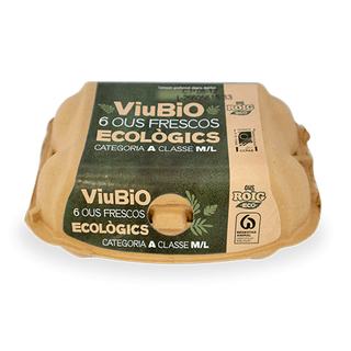 Ous Ecològics "m/l" 1/2 Dotzena Viubio