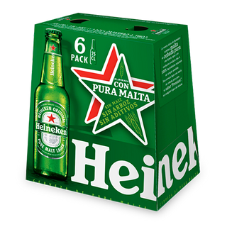 Cervesa Heineken 25cl- Pack 6