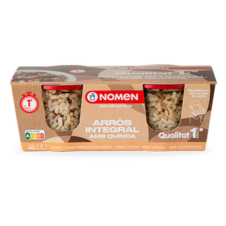 Got Vidre Arròs Integral I Quinoa 2x140g Nomen