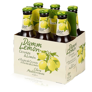 Cervesa Damm Lemon Ampolla Vidre 25cl - Pack 6ud