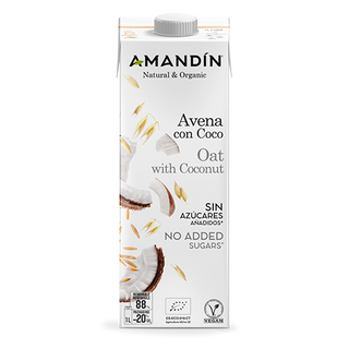 Beguda De Civada Amb Coco Bio (1 L) Amandin