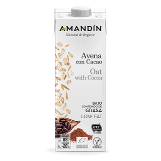 Beguda De Civada Amb Cacau Bio (1 L) Amandin