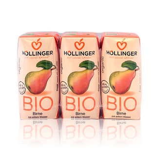 Suc De Pera Bio (3x200 Ml) Hollinger