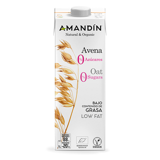 Beguda De Civada 0% Sucres Bio 1l Amandin