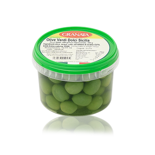 Olives Verdi Dolci Sicilia (350 G) Granata