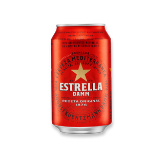 Cervesa Estrella Damm Llauna 33cl