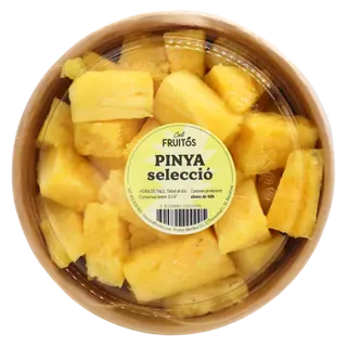 Pinya Del Monte Tallada Safata 500g Pes.aprox:0,5kg.
