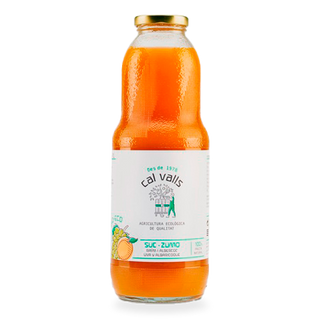 Suc D' Albercoc I Raïm Bio 1l Cal Valls