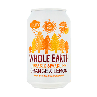 Refresc Taronja I Llimona Bio 330ml Whole Earth