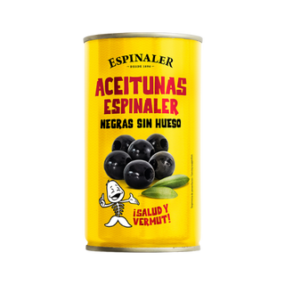 Olives Negres Llauna 350g Espinaler
