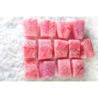 Fresh Nile Perch Fish Cubes, 1 Pack