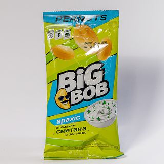 BIG BOB 60г арахіс сметана і зелень