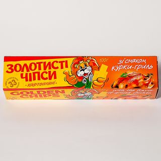 Чіпси Золотисті 100г курка