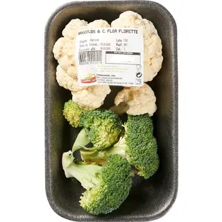Mix de Brócolos e Couve Flor embalagem 300 g