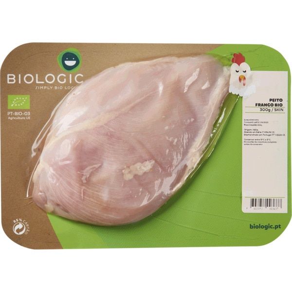 PEITO DE FRANGO BIOLOGICO BIOLOGIC EMB.   00300G