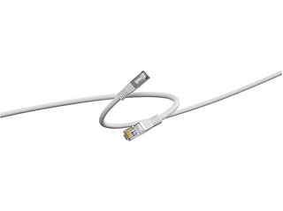 Cable de red blanca CAT5E F/UTP, 1,5m