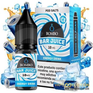 Sales De Nicotina Bombo Energy Drink 15mg 10ml