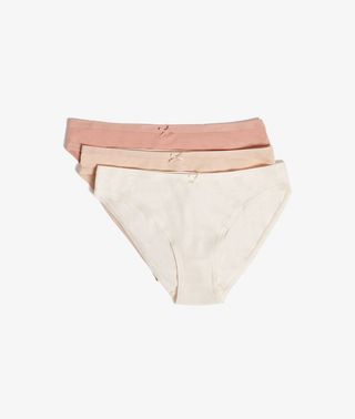 Jack Set De 3 Braguitas De Algodón Ecolã³Gico Blanco Roto S