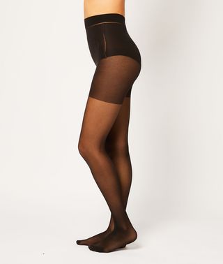 Triple Action Medias Moldeadoras - 15D Negro L