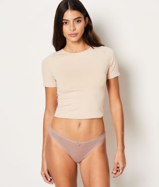 Jack Set De 3 Tangas A Juego De Algodón Orgánico Topo Xl