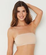 Coton 360 Sujetador Bandeau Con Aros De Algodón Orgánico Elástico Piel S