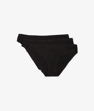 John Set De 3 Braguitas De Algodón Negro Xl