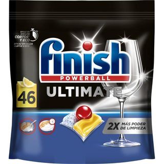 DETERGENTE MÁQUINA LOIÇA FINISH ULTIMATE LIMÃO 46P
