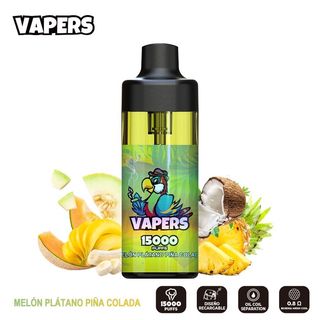 Vapers 15000 Melon Platano Poña Colada