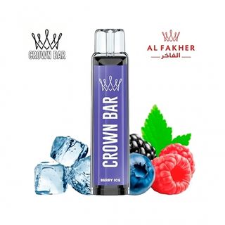Vaper Desechable Berry Ice 600 Puffs- Al Fakher 20 Mg