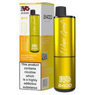 Vaper Desechable Yellow Edition 2400 Puffs-ivg 20 Mg
