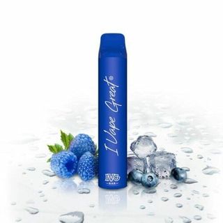 Vaper Desechable Blue Raspberry Ice 600 Puffs- Ivg Bar 20 Mg