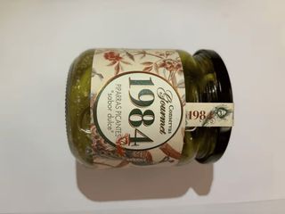 Piparras Picantes Sabor Dulce Conservas Gourmet 1984 Frasco 345 Gr.