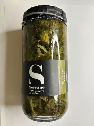 Espinacas Serrano Frasco 700 Gr.