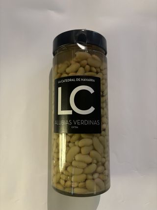 Alubias Verdinas Extra La Catedral De Navarra Frasco 590 Gr.