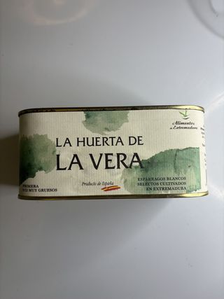 Esparragos La Huerta De La Vera 9/12 Lata 660 Gr.