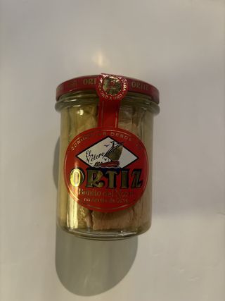 Bonito Del Norte En Aceite De Oliva Ortiz Frasco 220 Gr.