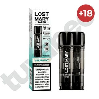 Lost Mary Tappo 2x Recarga Spearmint