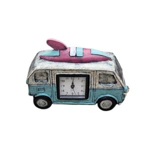 VAN HORLOGE  RESIN  DECORATIF 24X7X18CM REF 0339011