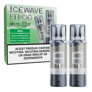 Cartus Icewave E1 Pod Mint 2ml 20mg 2 Cartuse